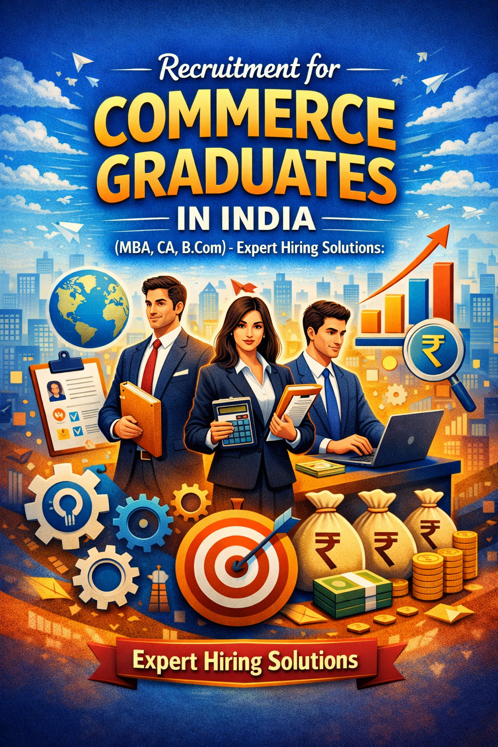 Hiring CA,CS and finance graduates