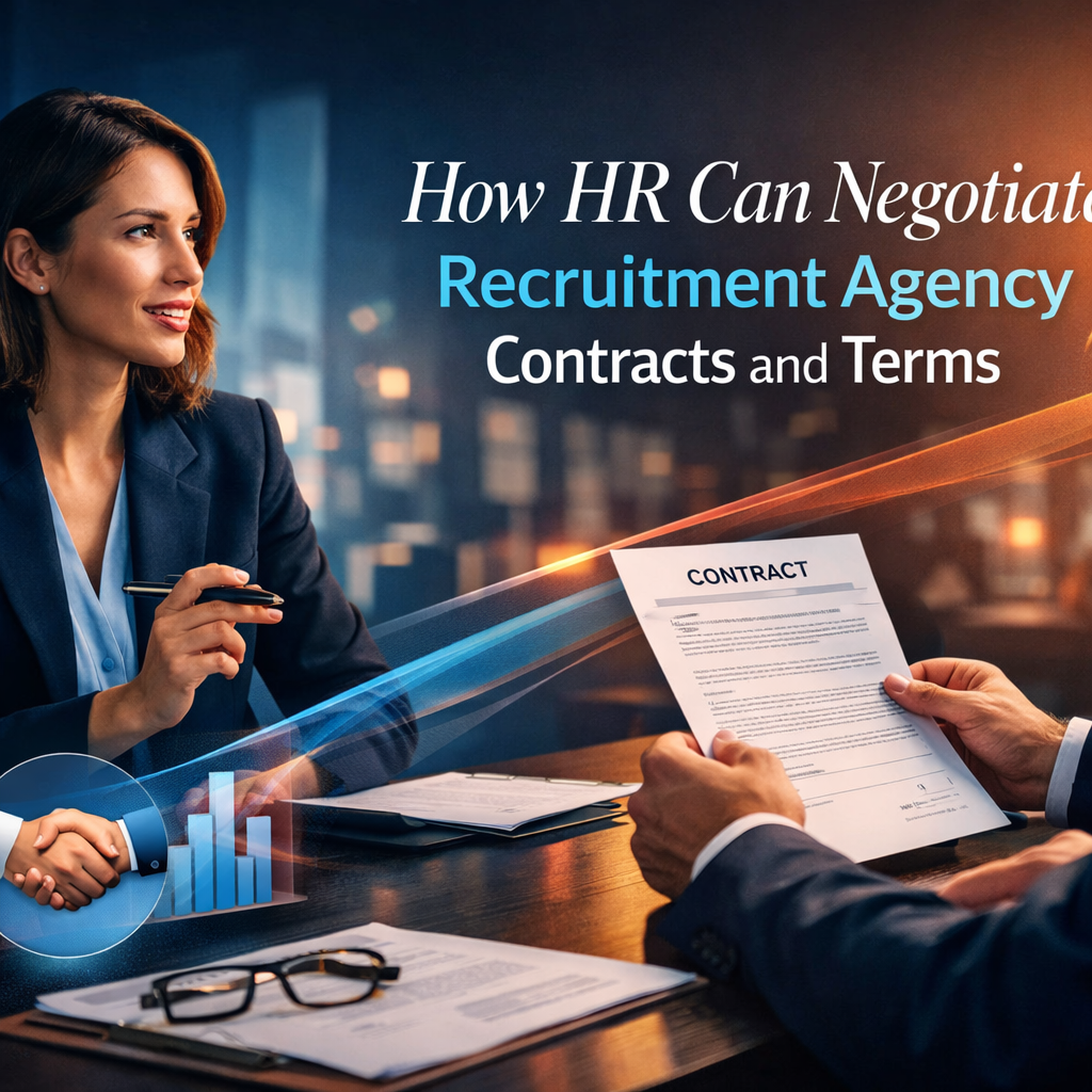 negotiate recruitment agency contract HR