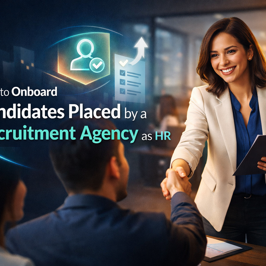onboarding candidates from recruitment agency